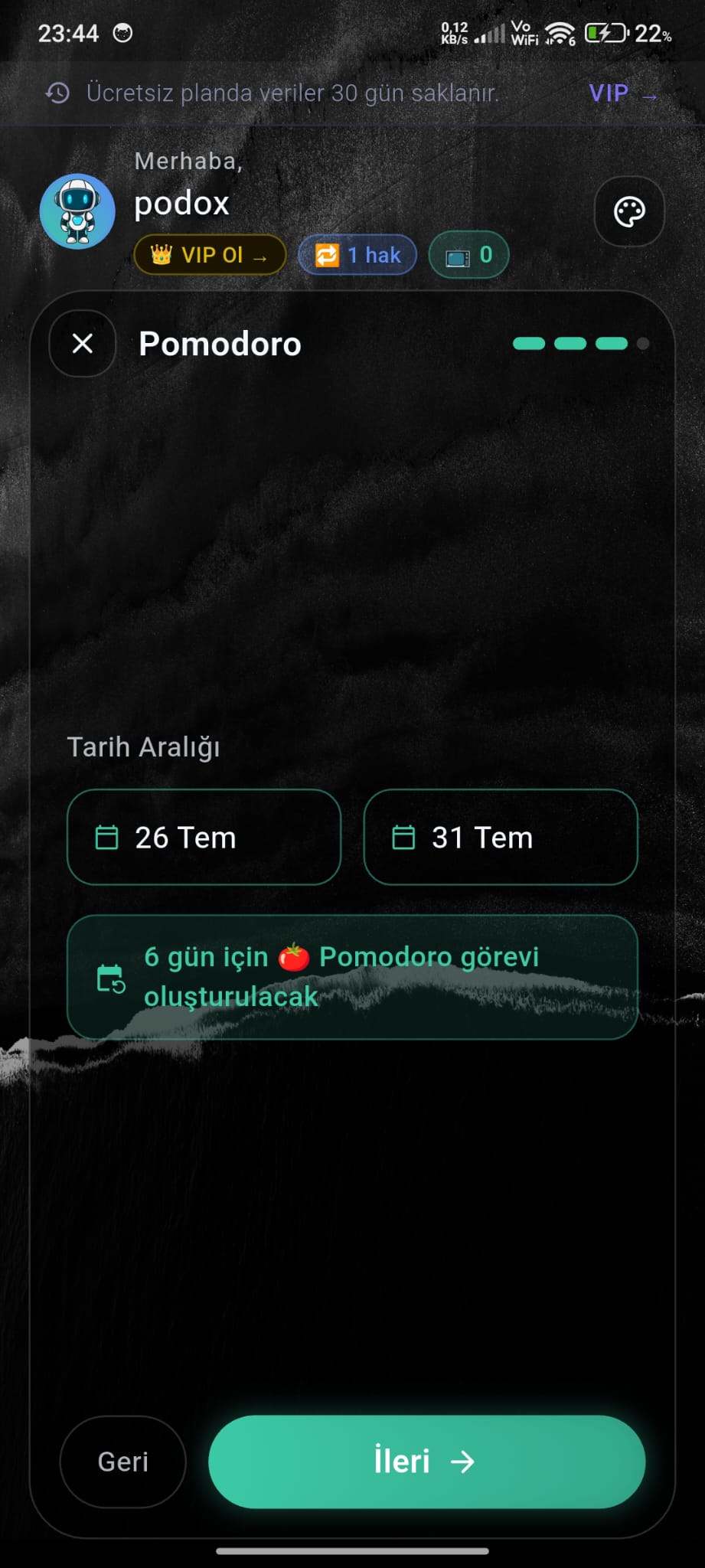 PodoX ekran görüntüsü